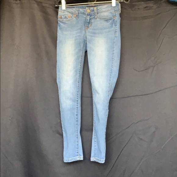 Blue Jeggings - Picture 1 of 3